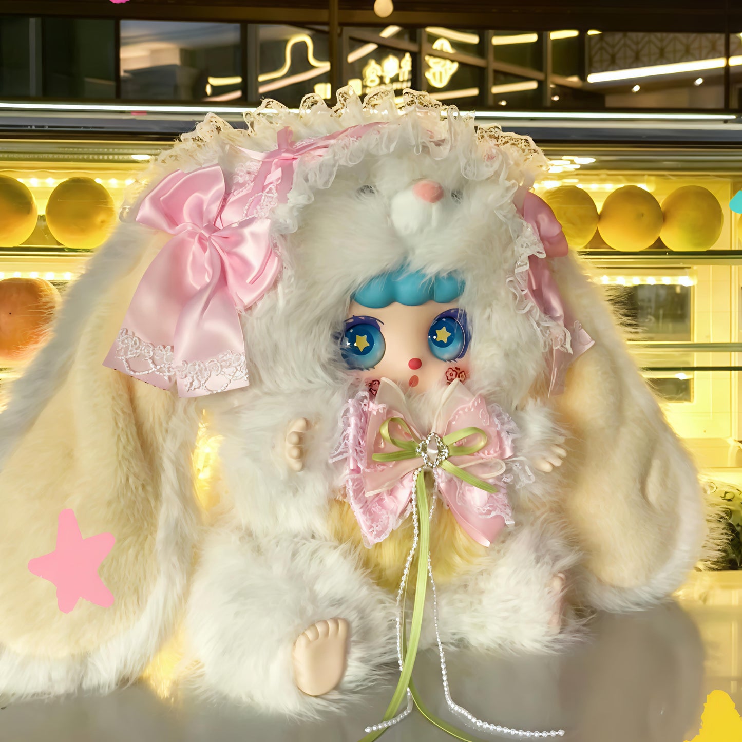 Nai Fu Bunny Sauce 600% Plush Series toy surprise box Dolls