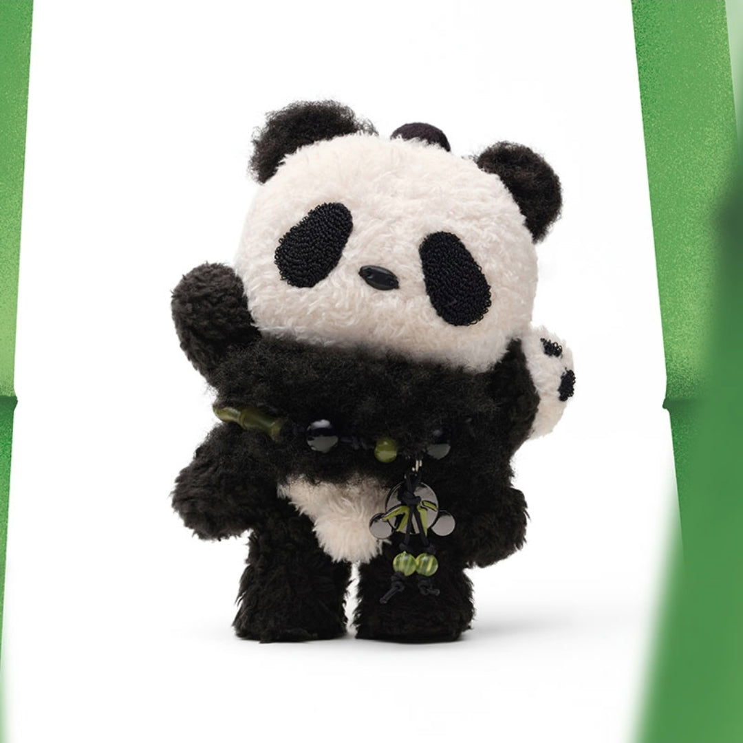 POP MART Skullpanda Lazy Panda Plush Series Hanging Card Dolls