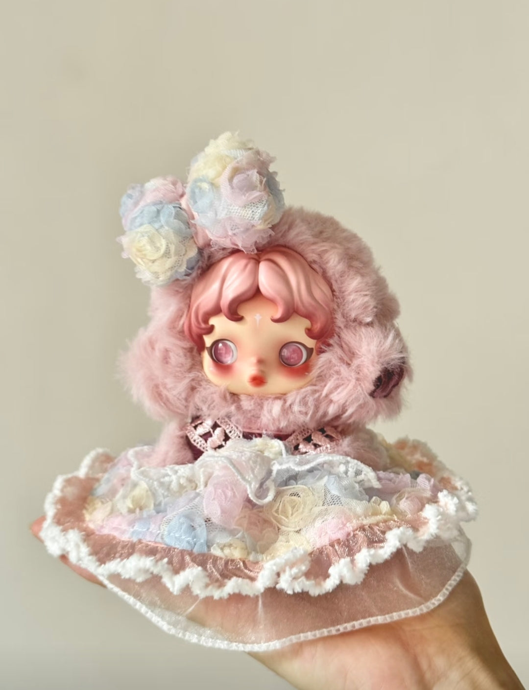 【pre order】Labubu&Skullpanda Plush Handmade Plush Clothes Series Dolls