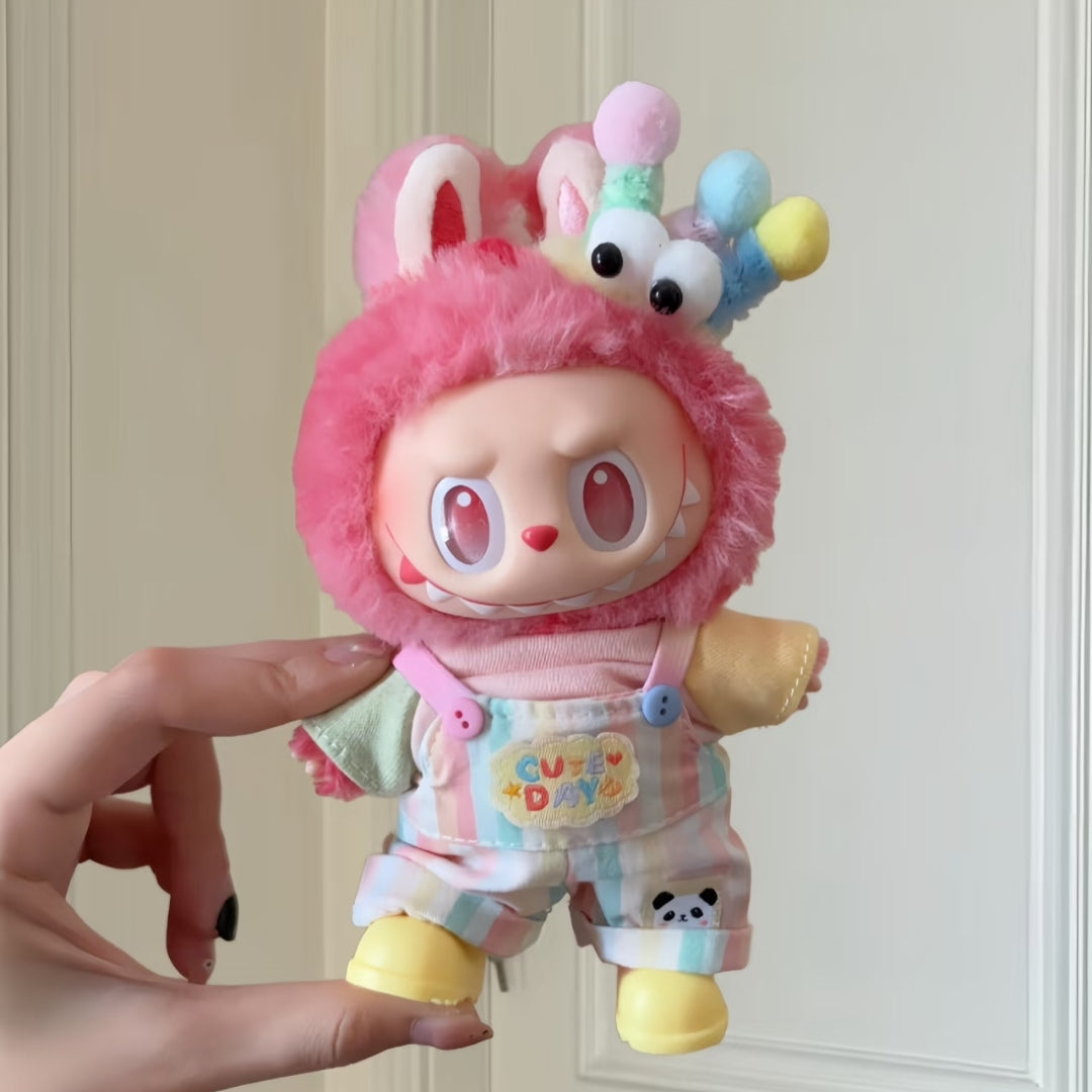 【pre order】Labubu&Skullpanda Plush Handmade Plush Clothes Series Dolls