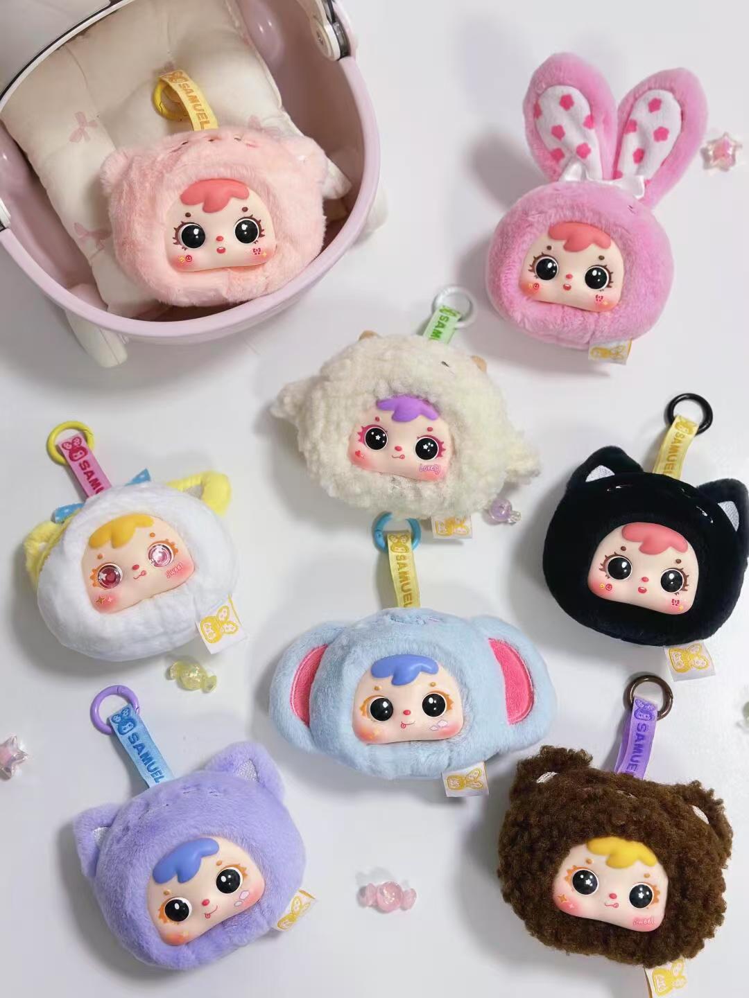 Samuel Mini Small Animal Plush Series toy surprise box Dolls