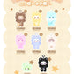 Yooki v4 Bear Plush Series toy surprise box Dolls