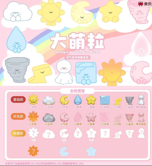 Meichai Weather Minibean Series surprise box Dolls