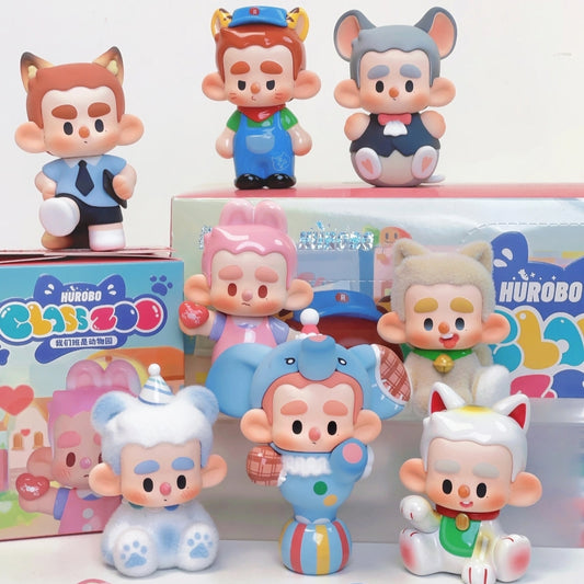 Hurobo Class Zoo Series toy surprise box Dolls