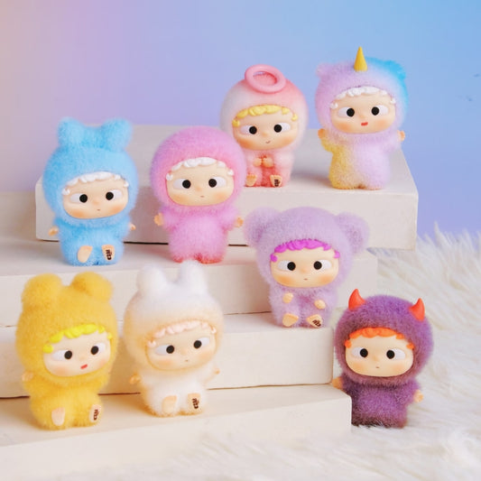 【2 pcs】Ozai Furry Animals Shelter Minibean Series toy surprise box Dolls