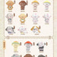 Moji Puppy School Minibean Series toy surprise box Dolls