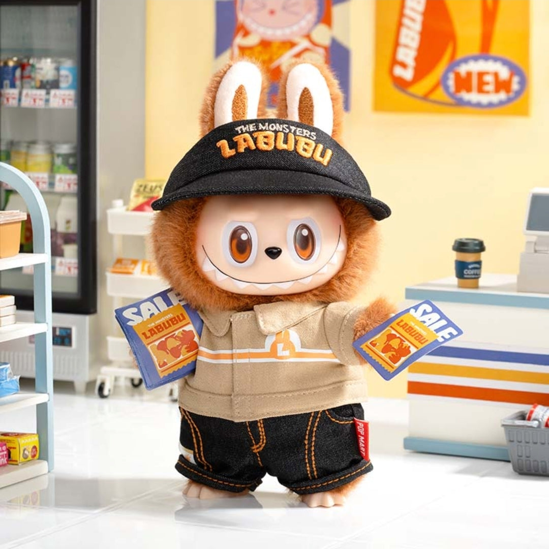 【preorder】POP MART Labubu Weird Convenience Store Plush Hanging Card Series toy surprise box Dolls