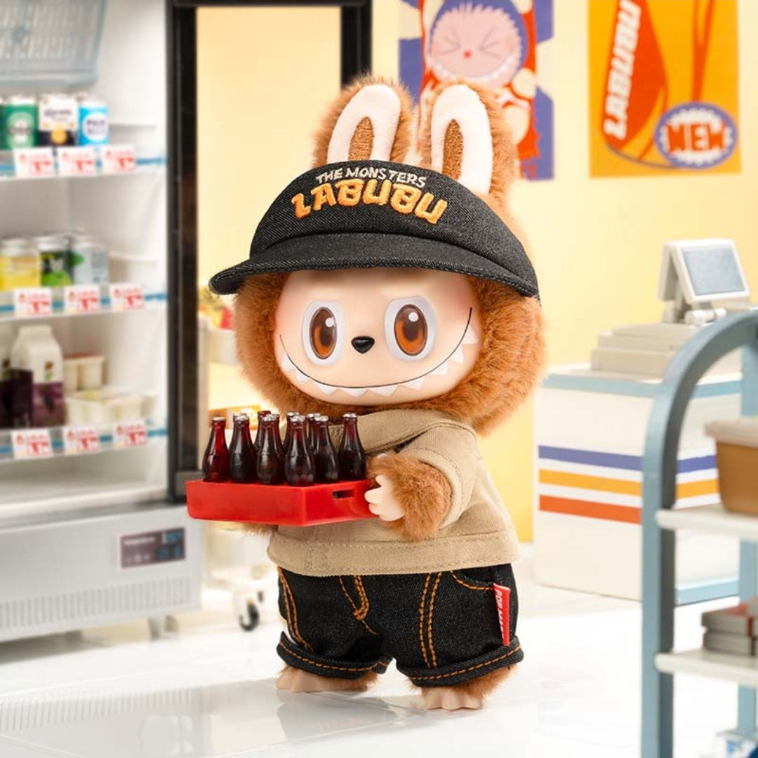 【preorder】POP MART Labubu Weird Convenience Store Plush Hanging Card Series toy surprise box Dolls
