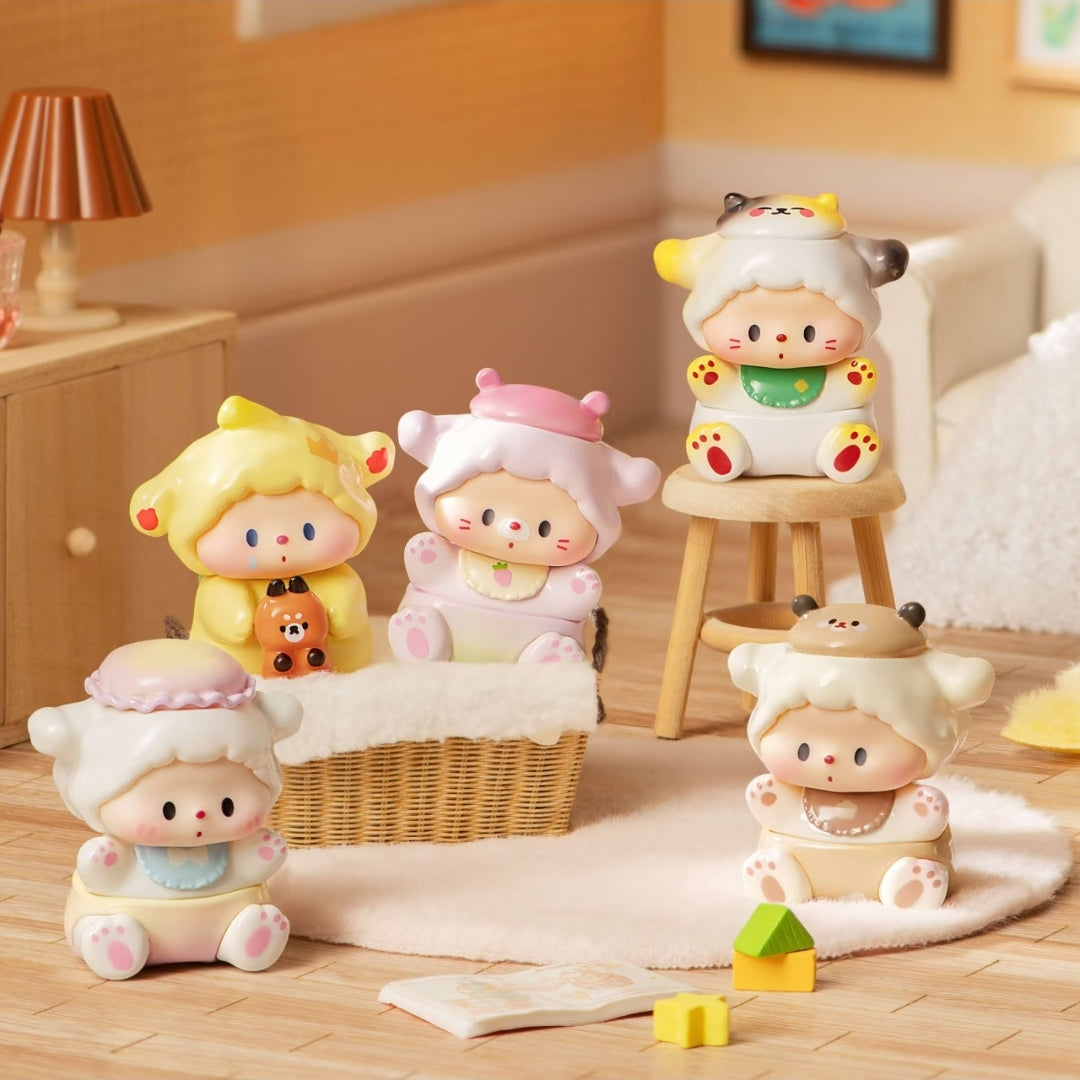 LULUDOG Baby Diary Minibean Series toy surprise box Dolls