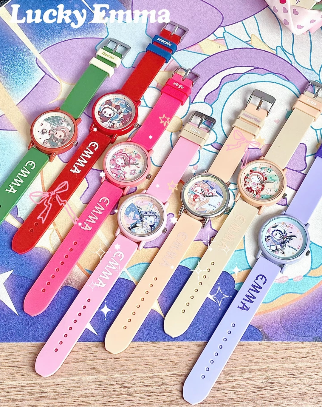 Emma Twelve Constellation Watch Series toy surprise box Dolls