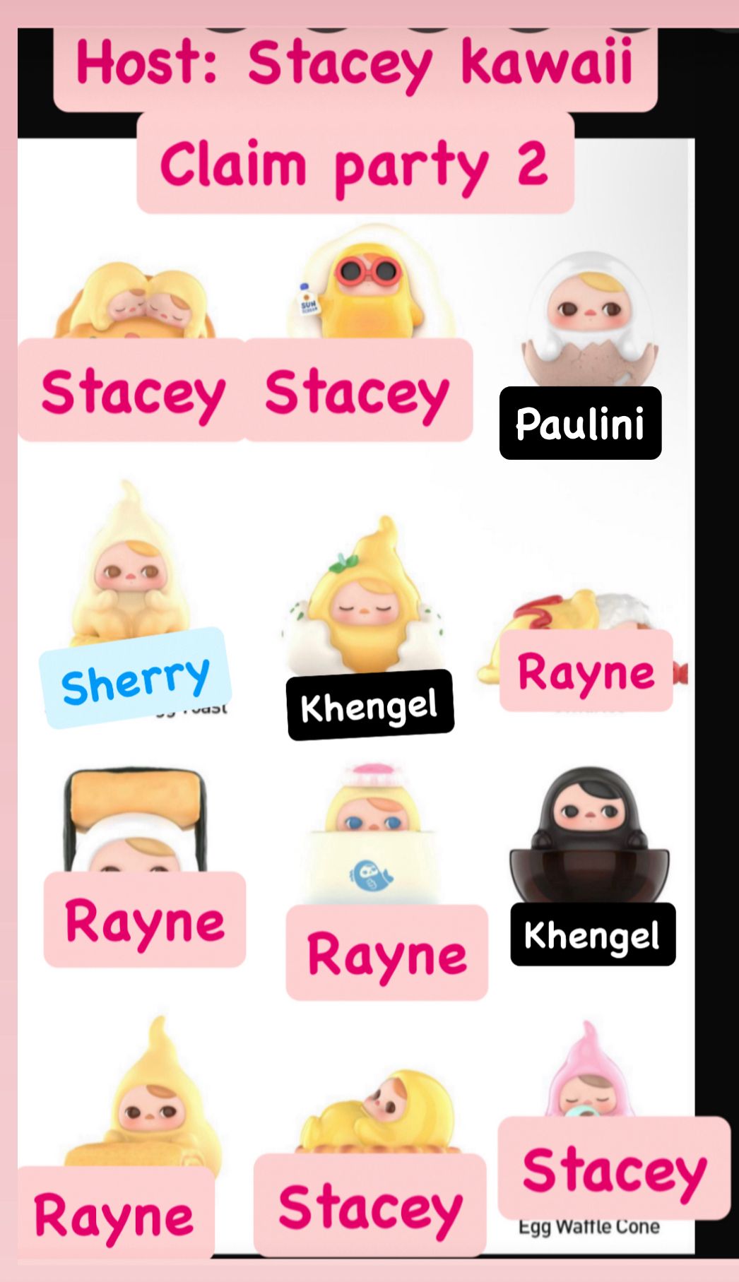 POP MART Pucky Egg Beanie Series toy surprise box Dolls