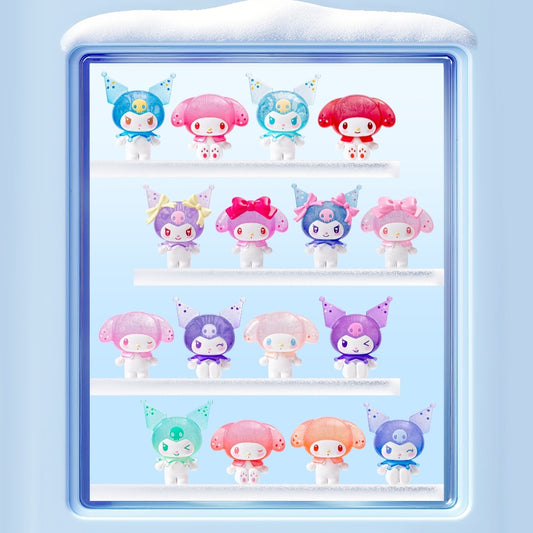 My Melody And Kuromi Ramune Style Minibean Series toy surprise box Dolls