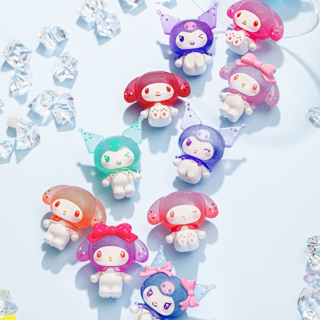 My Melody And Kuromi Ramune Style Minibean Series toy surprise box Dolls