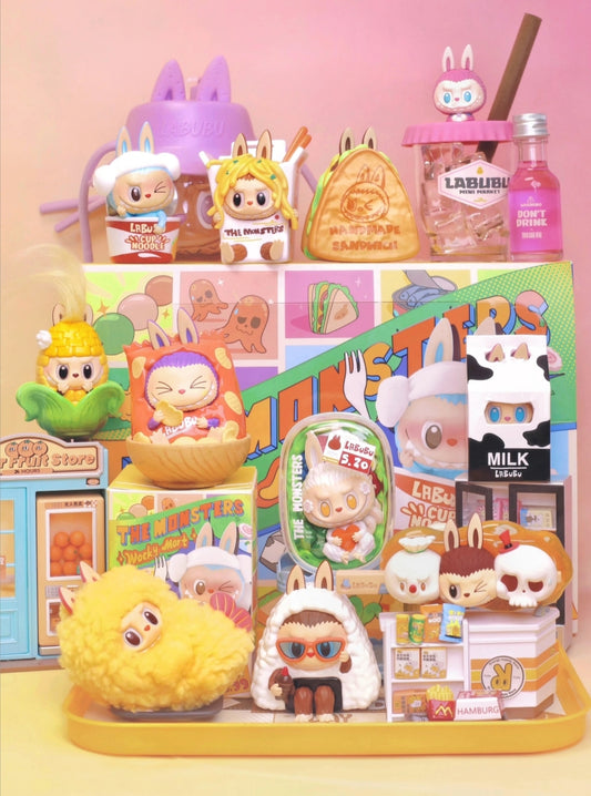 POP MART Labubu Wacky Mart Series toy surprise box Dolls