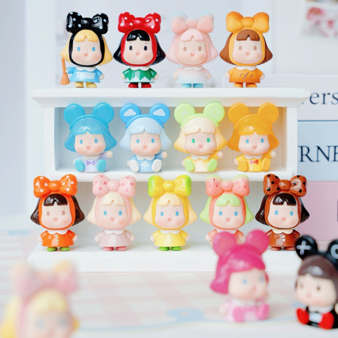 Variety of Beautiful Girls Bubble Cute grains Minibean Series toy surprise box Dolls