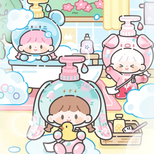 Zzoton Bubble Bath Series toy surprise box Dolls