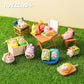 Lulu Pig Picnic Party Minibean Series toy surprise box Dolls