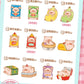 Lulu Pig Picnic Party Minibean Series toy surprise box Dolls