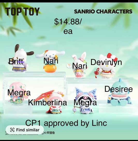 Sanrio Festive Attirers Series Claim Party
