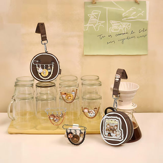 【preorder】POP MART Coffee Factory Storage bag Series toy surprise box Dolls
