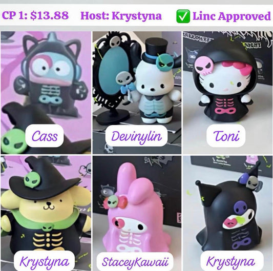 Sanrio Halloween series Claim Party