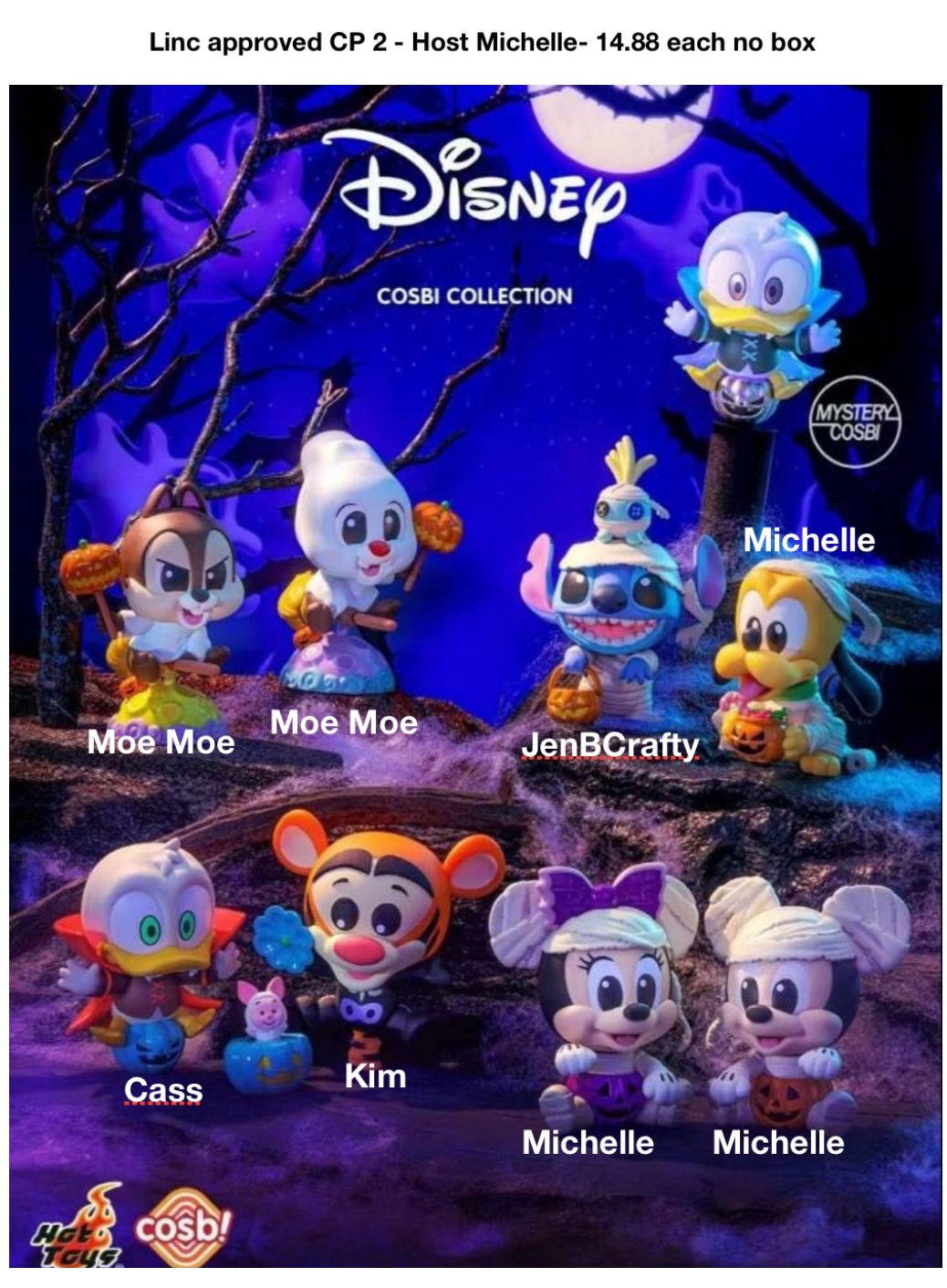 Disney Halloween Series Claim Party