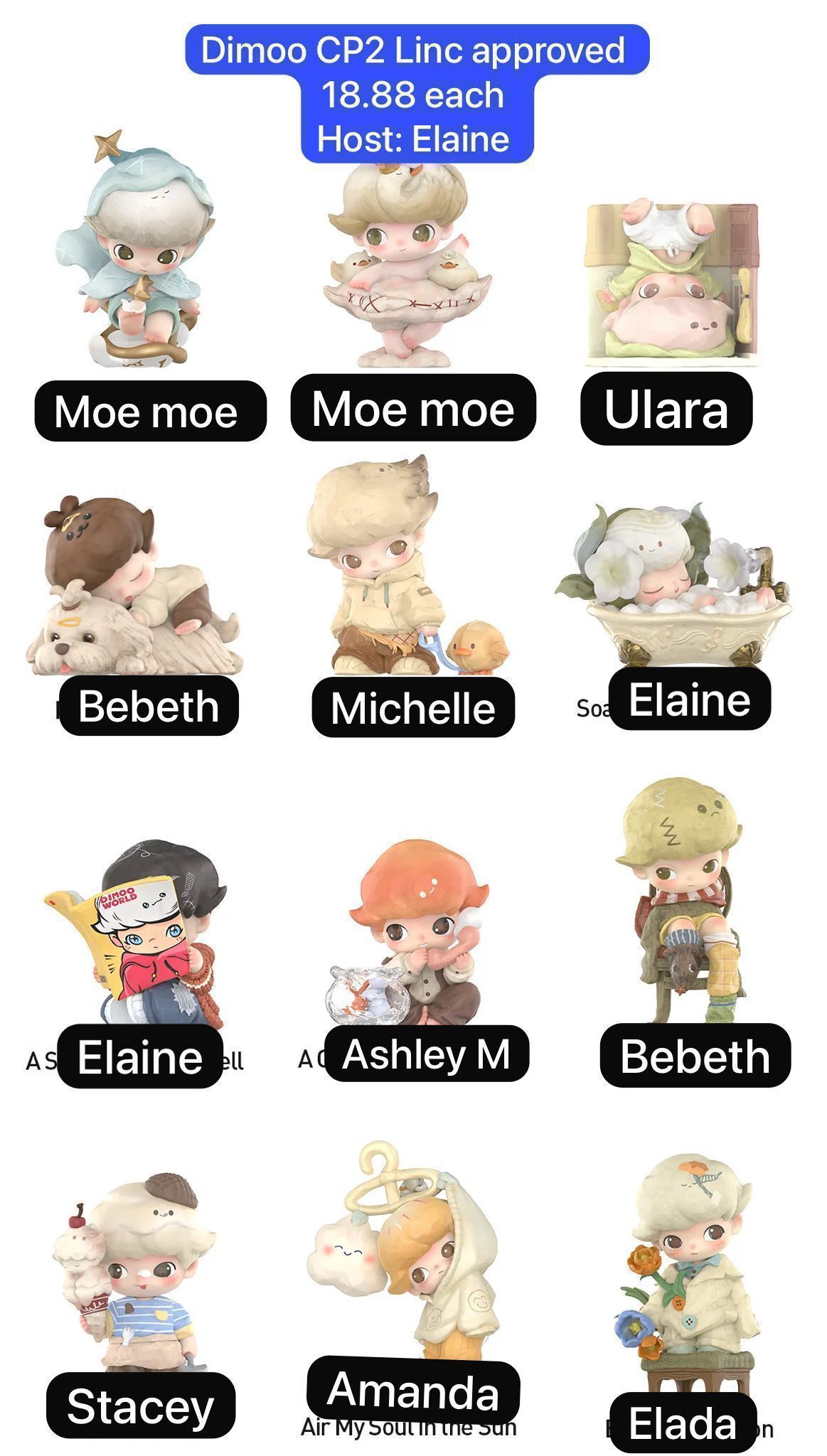 POP MART DIMOO The Missing Day Series toy surprise box Dolls