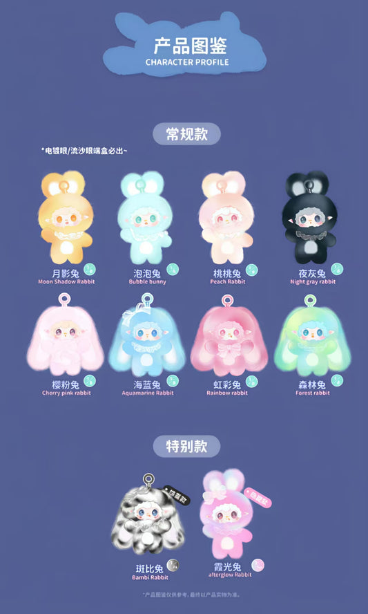 Yooki Hopping Bunny Plush Series toy surprise box Dolls