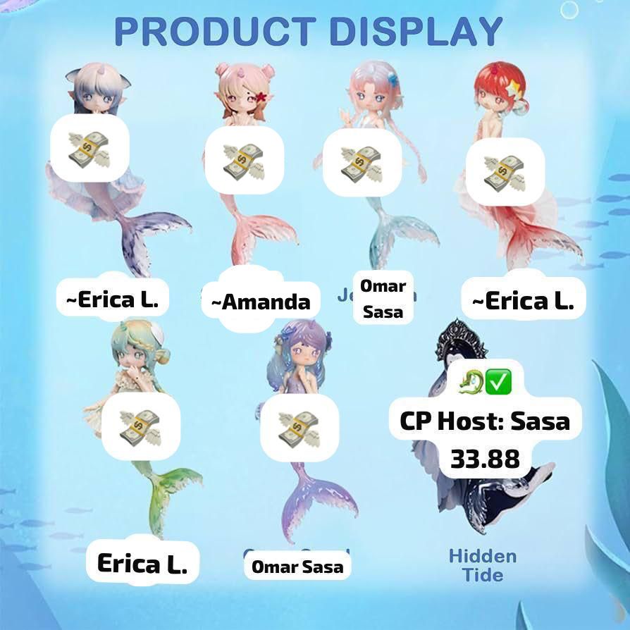 Fish BJD Series Claim Party