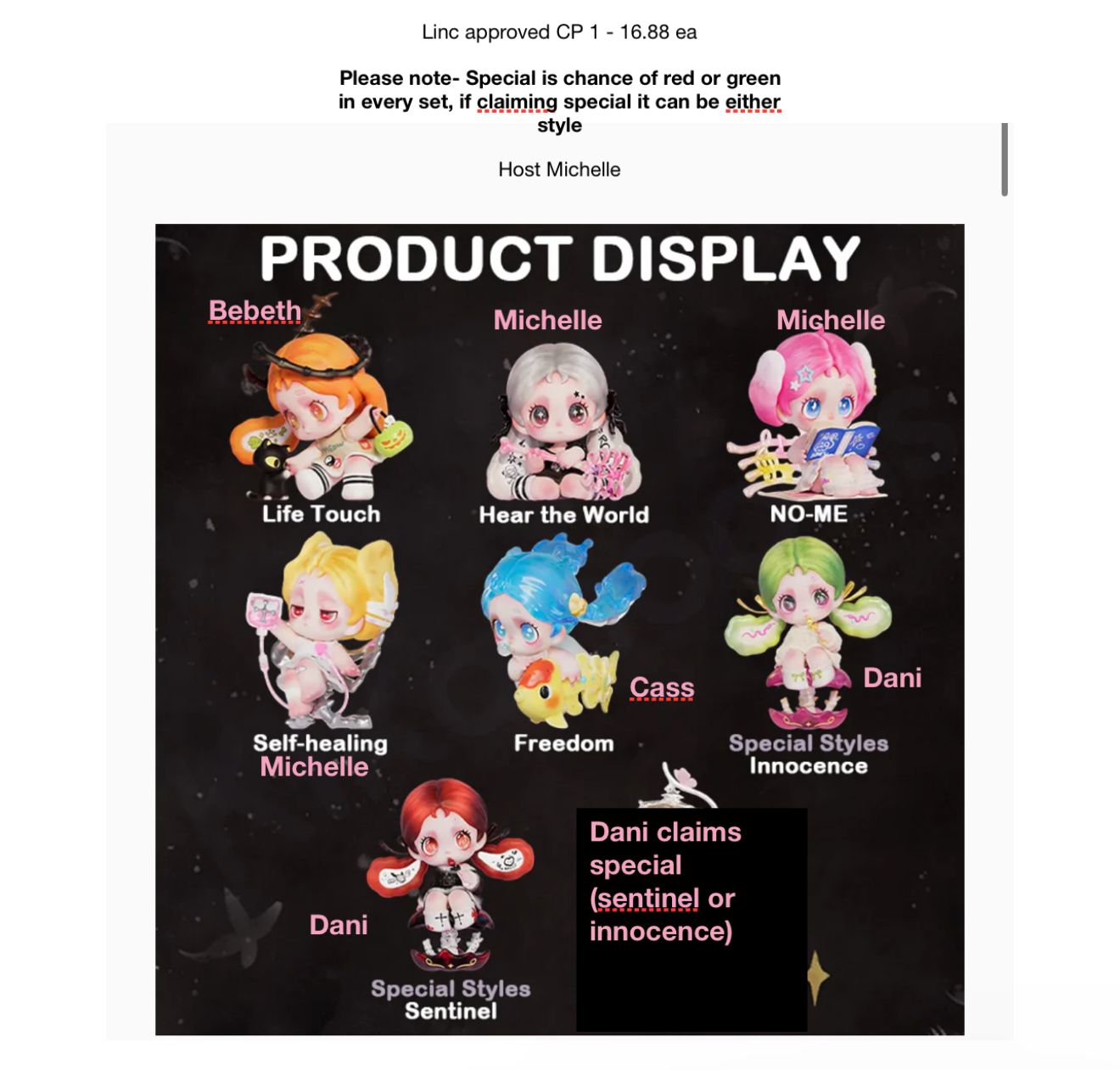 Ossia Series Claim Party