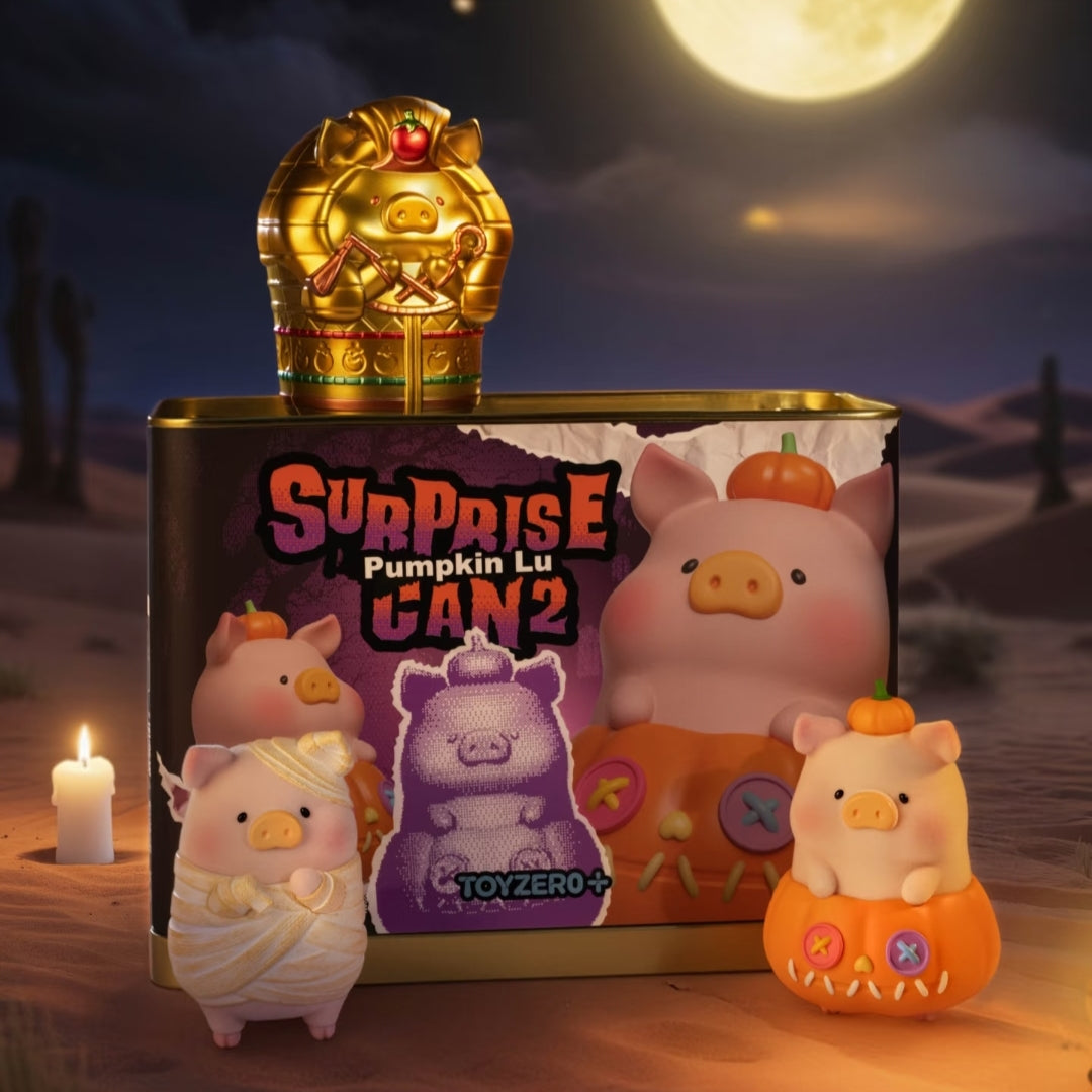 【preorder】Halloween Lulu Pig Suprise Can v2 Series toy Dolls