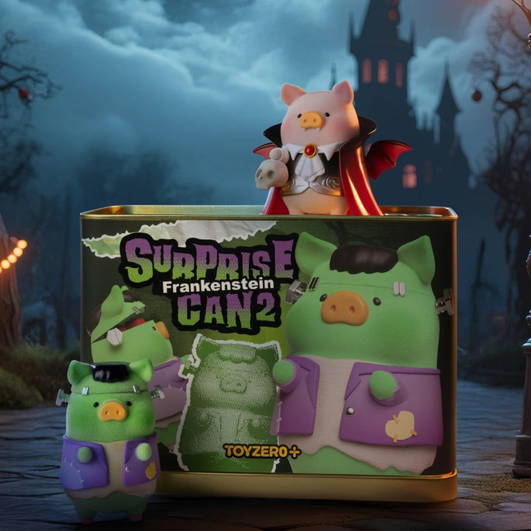 【preorder】Halloween Lulu Pig Suprise Can v2 Series toy Dolls