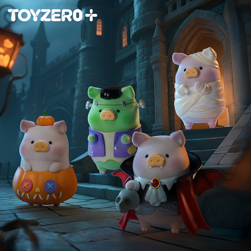 【preorder】Halloween Lulu Pig Suprise Can v2 Series toy Dolls