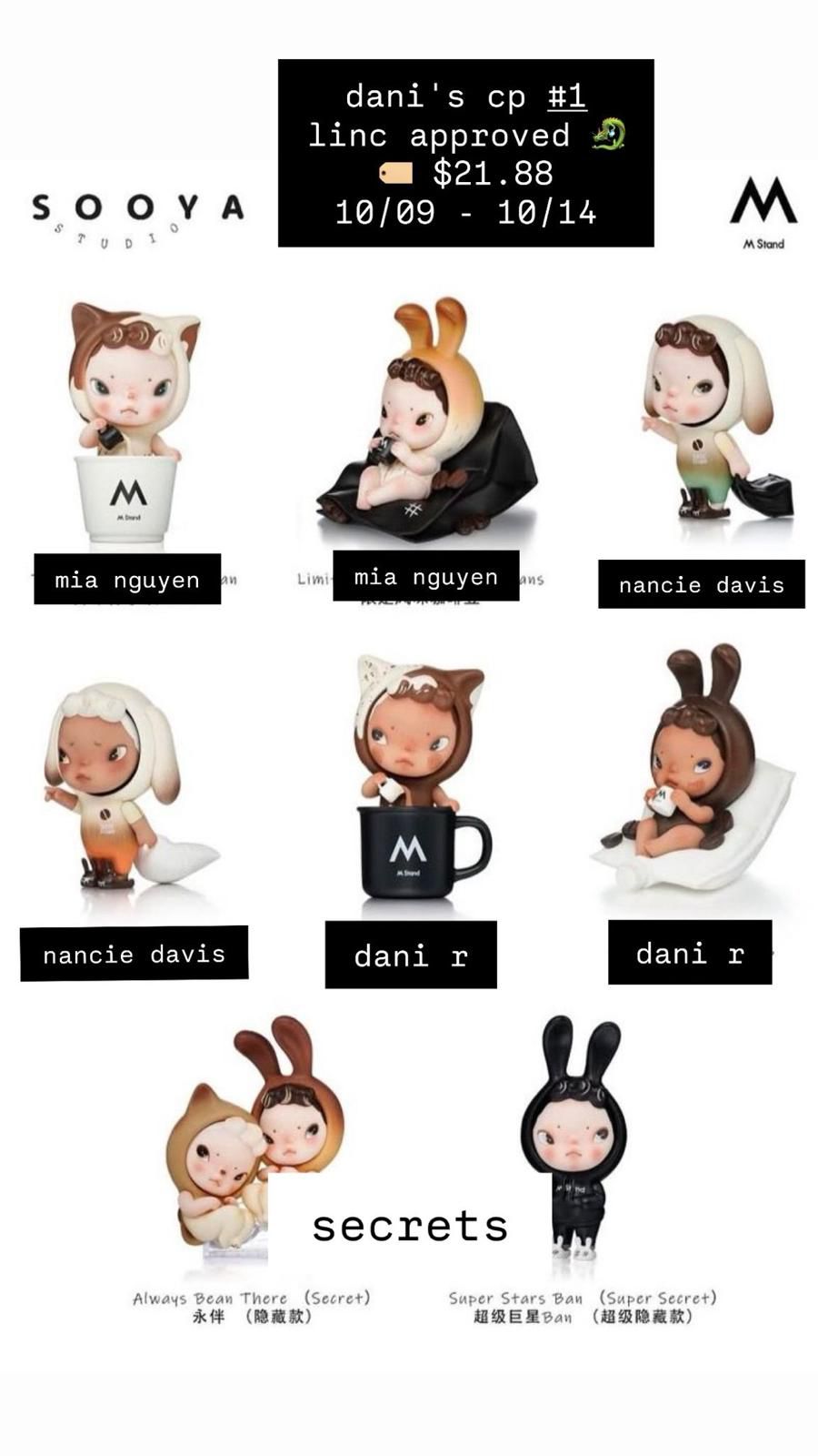 sooya X M Stand Series Claim Party