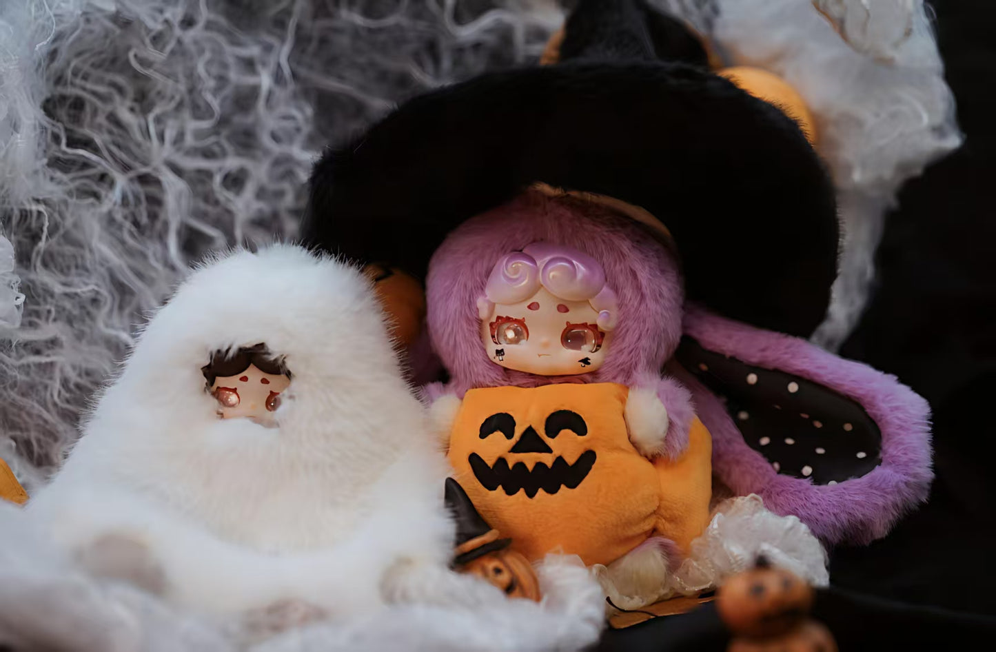 Lucky Deer Nai Halloween Plush Series Hanging Card Dolls