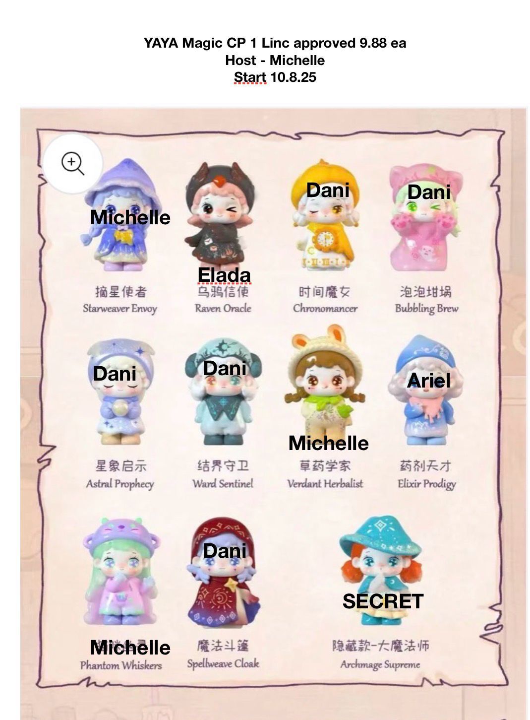 Yaya Magic Series Claim Party