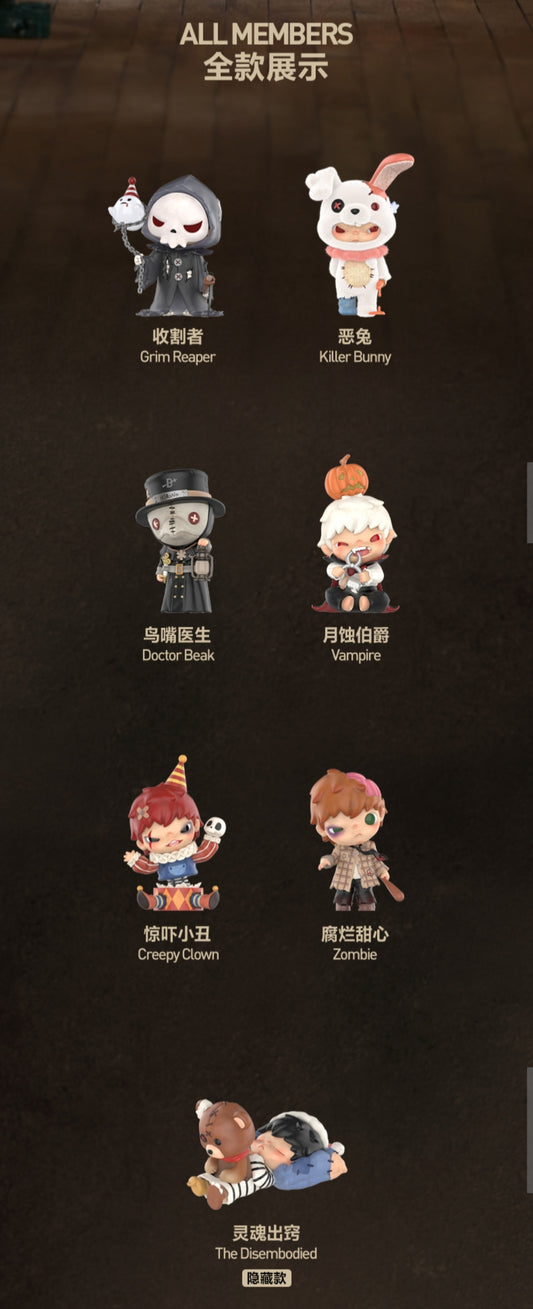 POP MART Hirono Monsters' Carnival Series toy surprise box Dolls