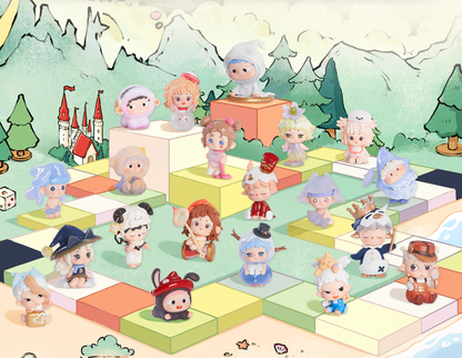 Heyonestar Timetown Escape Minibean Series toy surprise box Dolls