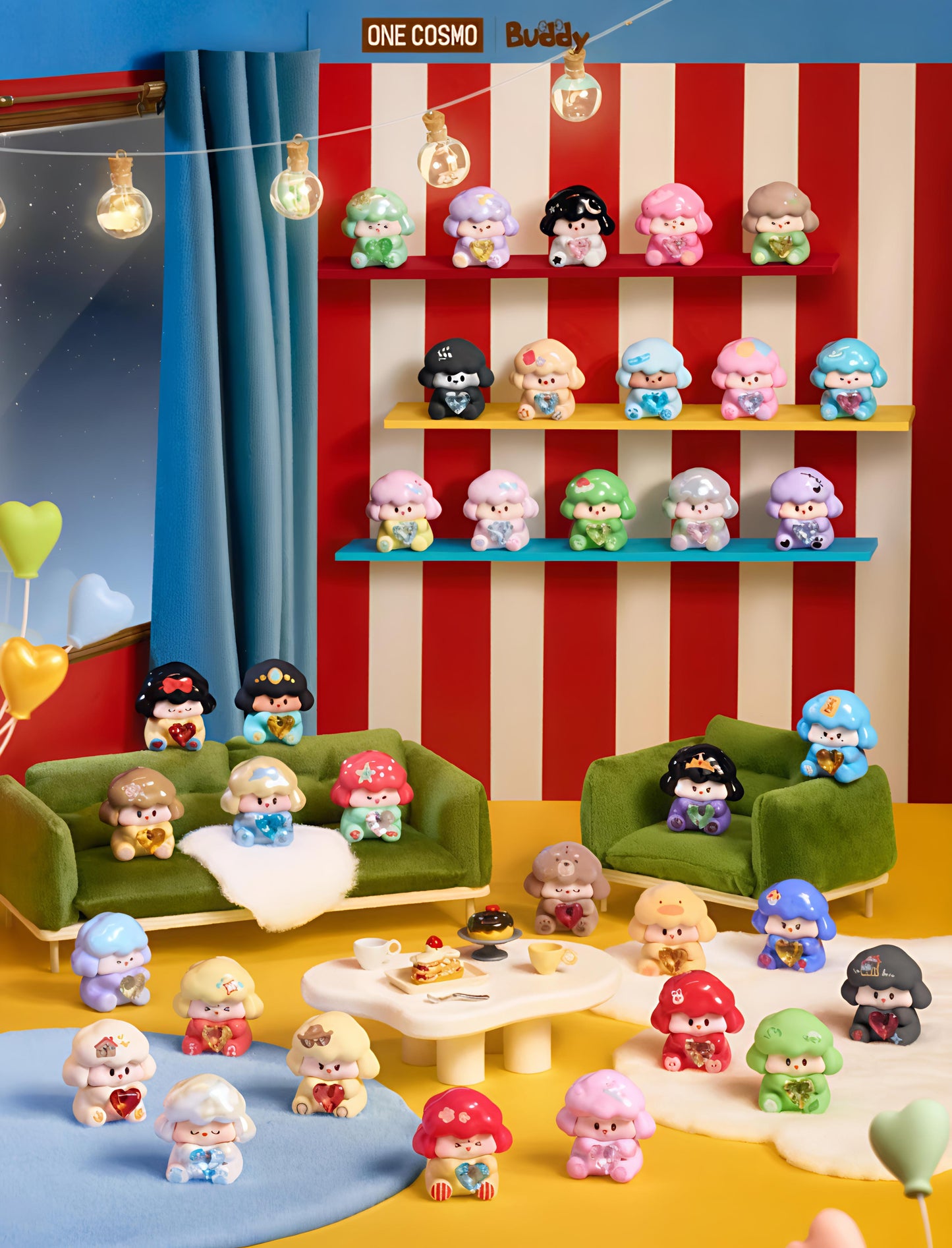 Buddy Midnight Fantasy Minibean Series toy surprise box Dolls