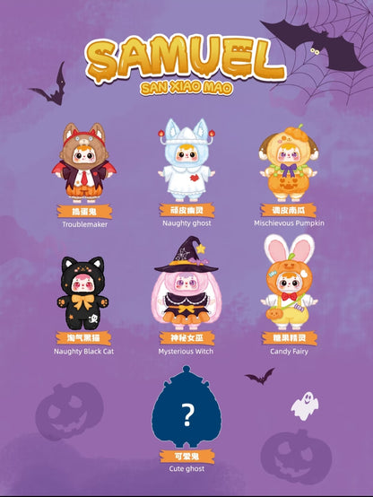 Samuel Halloween Plush Series toy surprise box Dolls