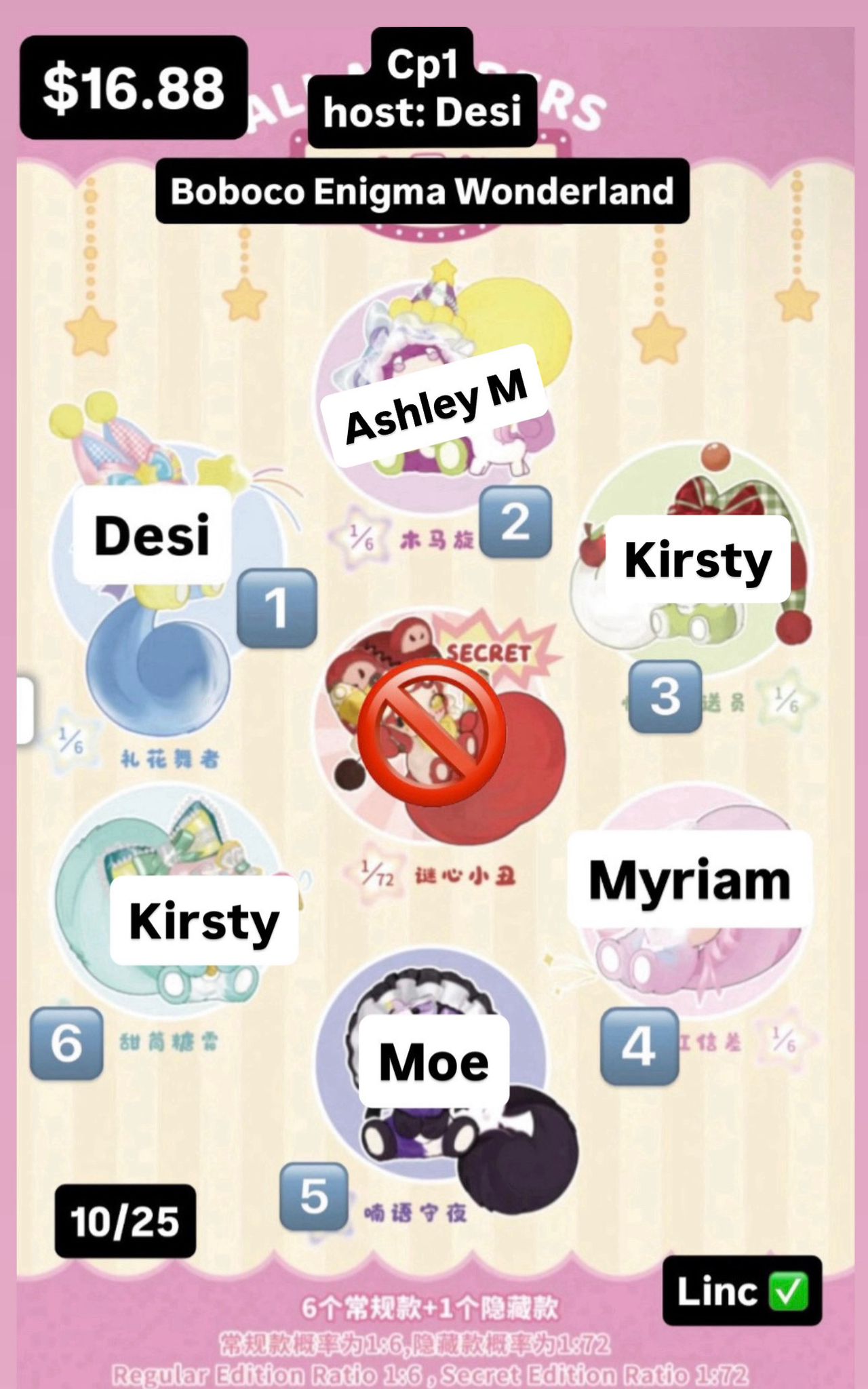 Bobococo Enigma Woderland Series Claim Party