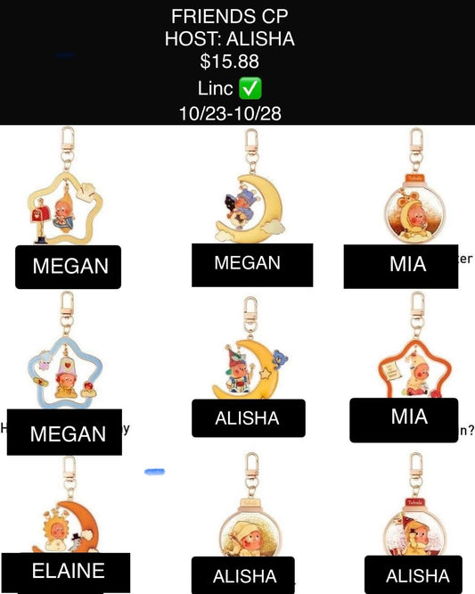 We are all Twinkle Twinkle Metal Pendants Series Claim Party