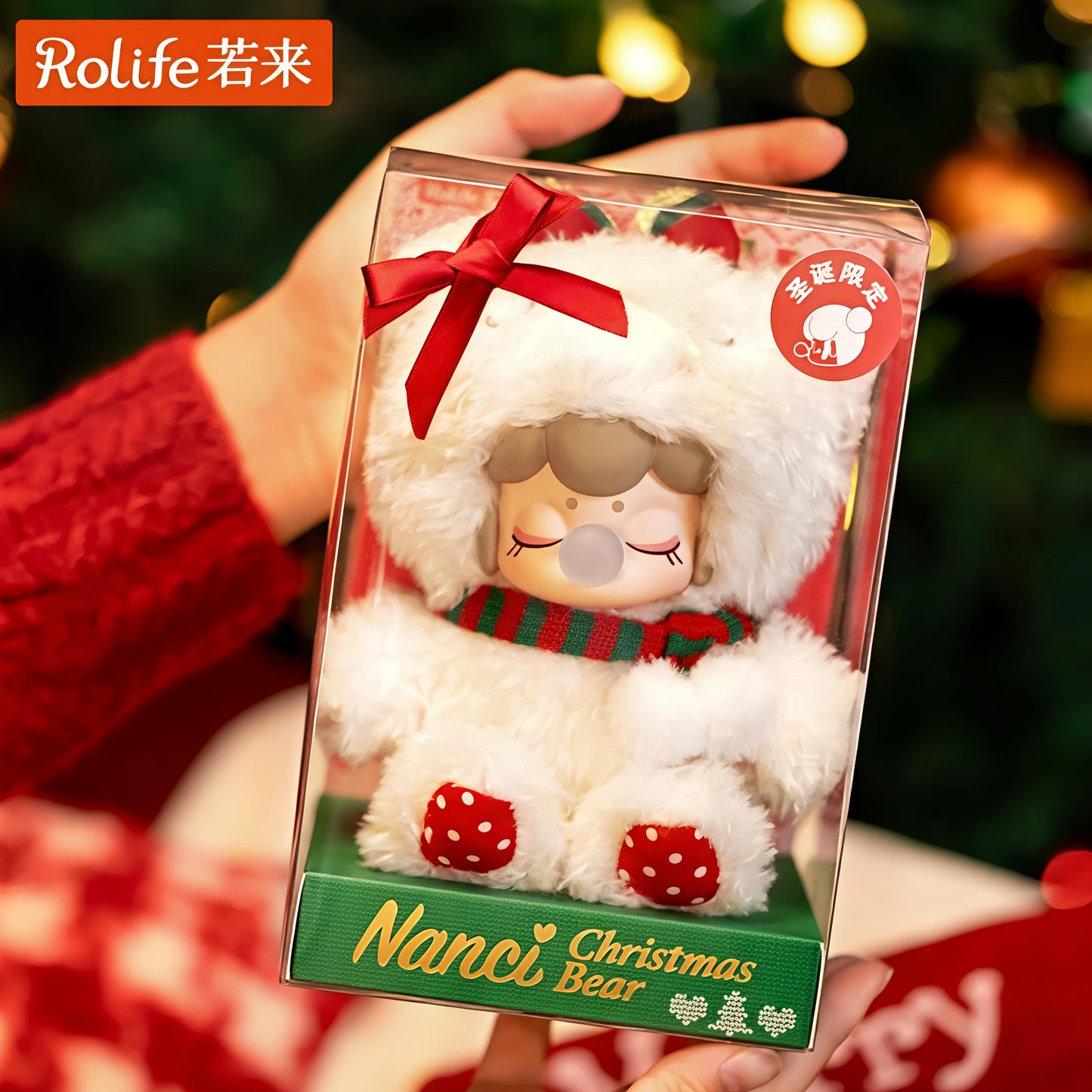 【preorder】Nanci Christmas Bear Plush Series Hanging Card Dolls