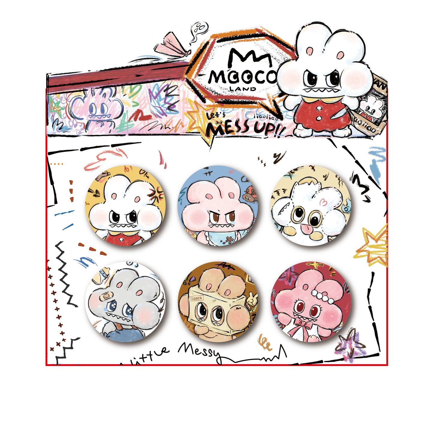 【preorder】Maoco Peripheral Series Dolls