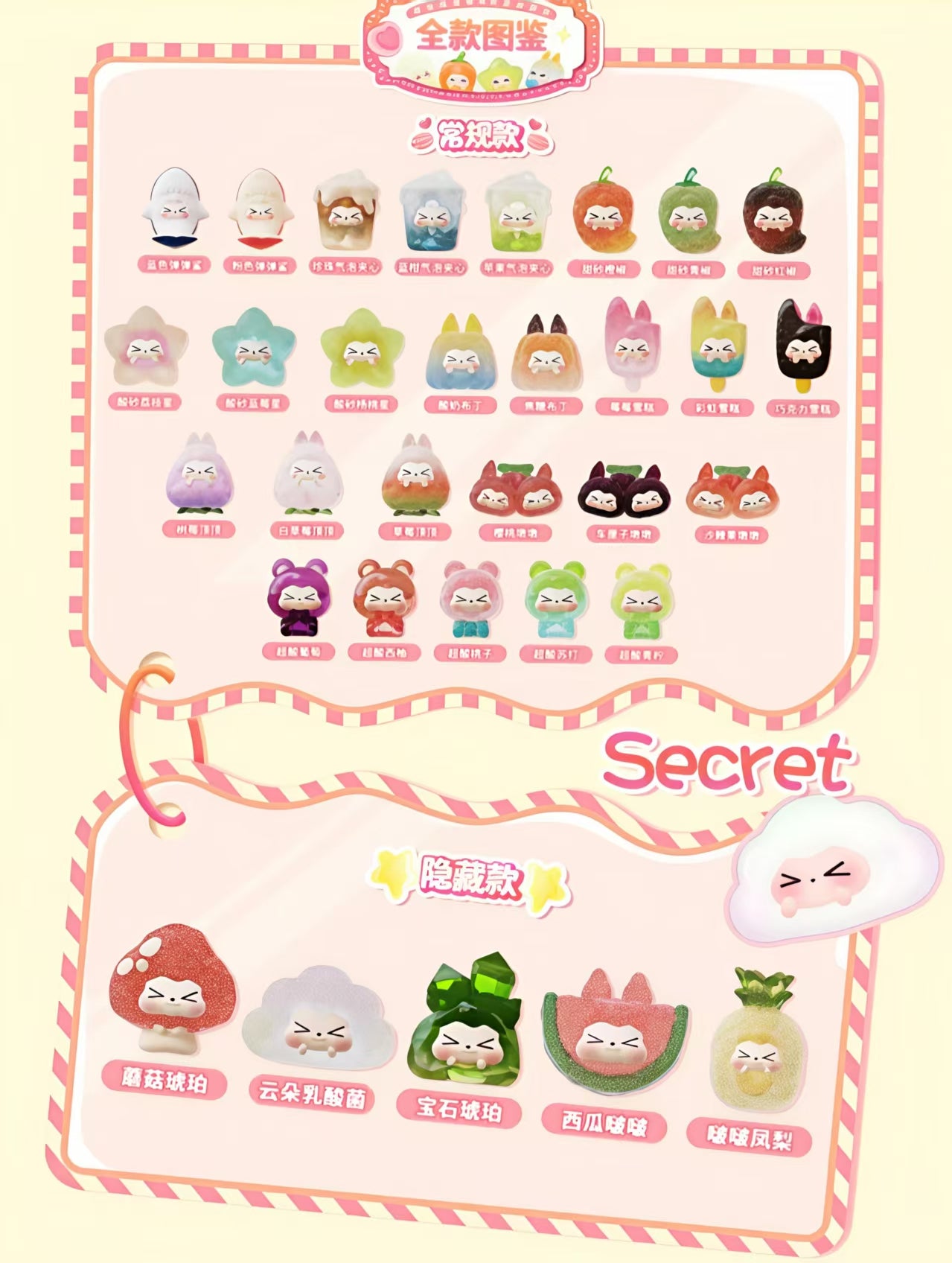 KIKI Candy Party Minibean Series toy surprise box Dolls