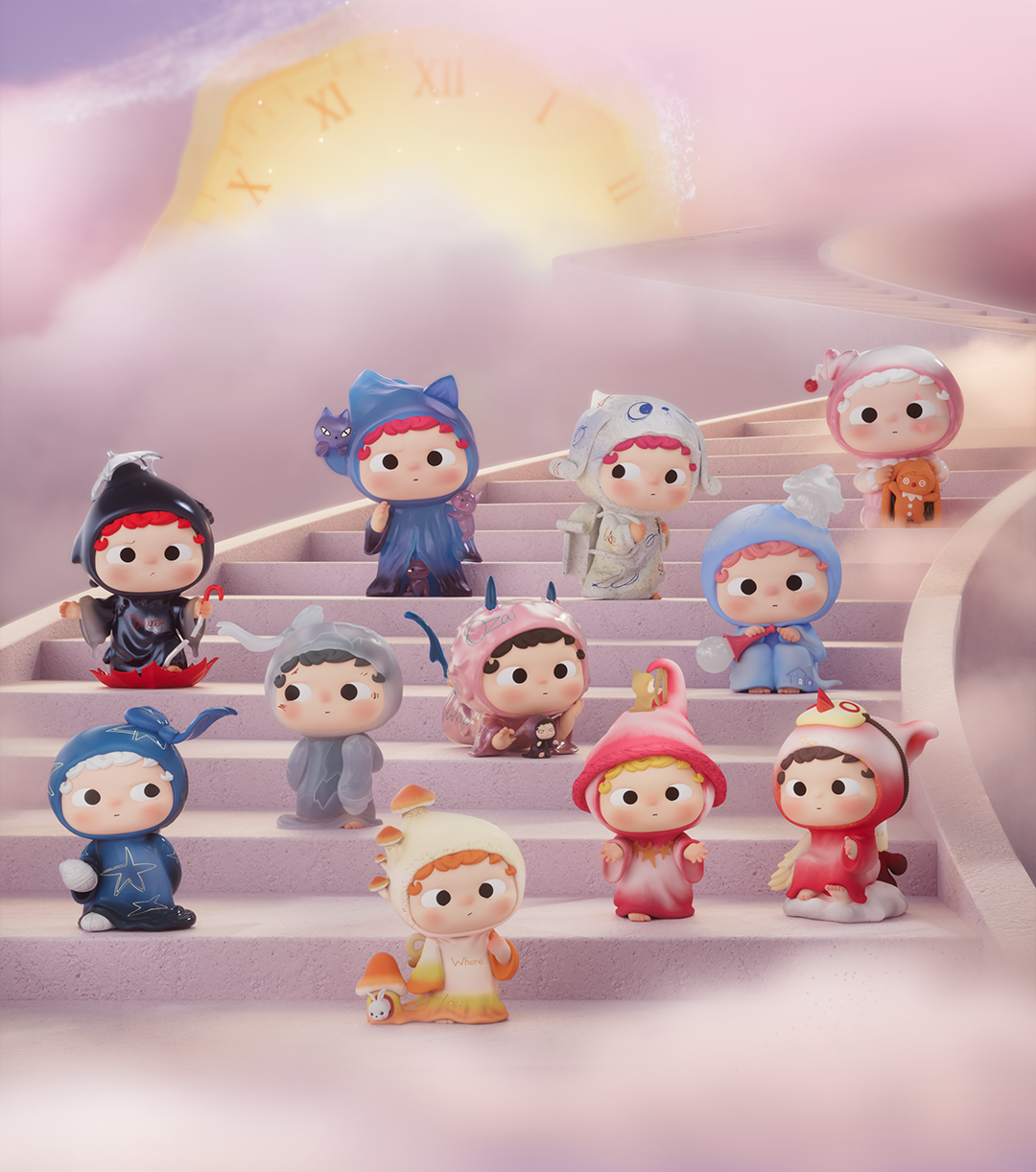 Ozai The Time Wayfarer Series toy surprise box Dolls