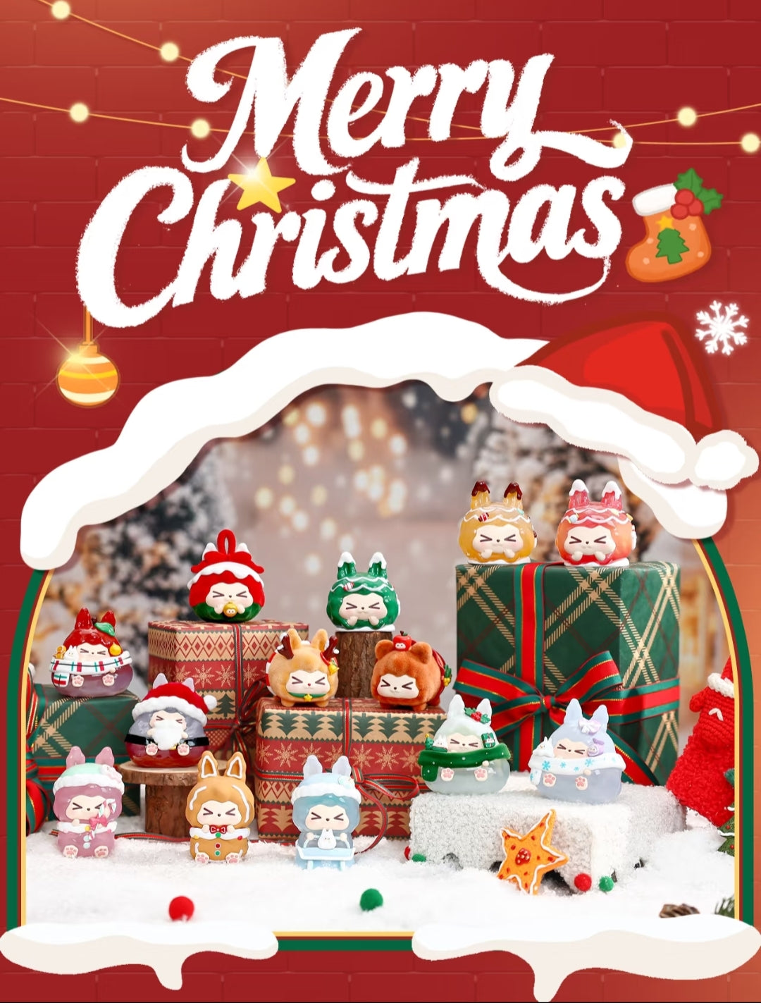 KIKI Warm Christmas Series toy surprise box Dolls