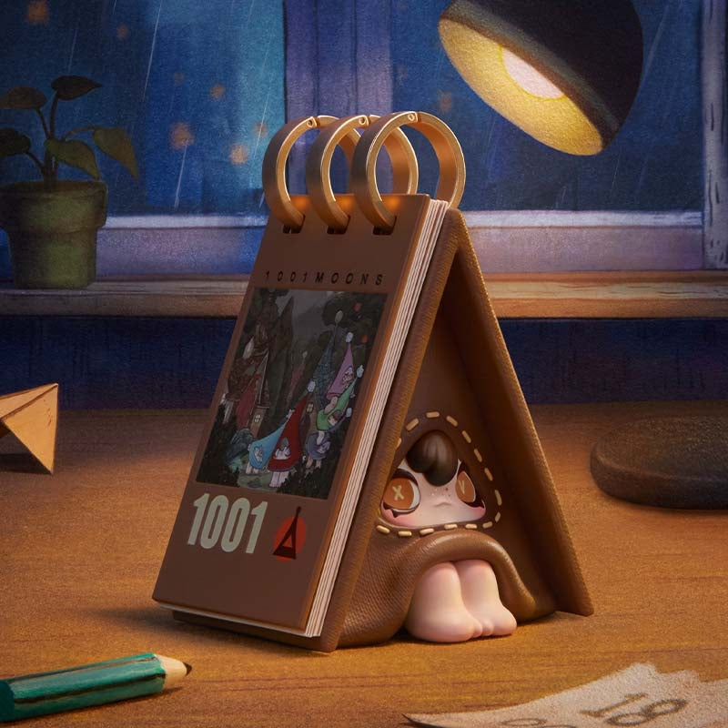 【preorder November 28th】POP MART 1001MOONS Where’s the Elephant Slide Series toy surprise box Dolls