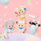 【4 pcs】Soda - Grumpy Snail Snailie Minibean Series toy surprise box Dolls