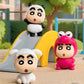 Crayon Shinchan Shiro's Time Capsule Puppy Face Minibean Series toy surprise box Dolls